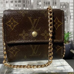 Authentic Louis Vuitton Monogram Elise Wallet
